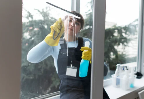 Nettoyage de vitres intérieures et extérieures à Verdille
